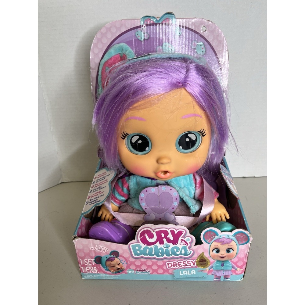 12" Cry Babies Dressy Lala Doll